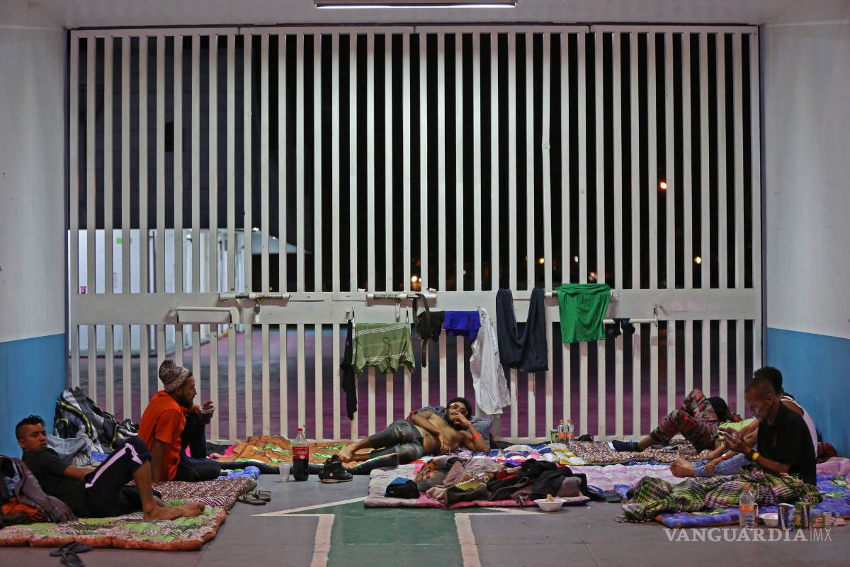 Caravana migrante llega a Irapuato