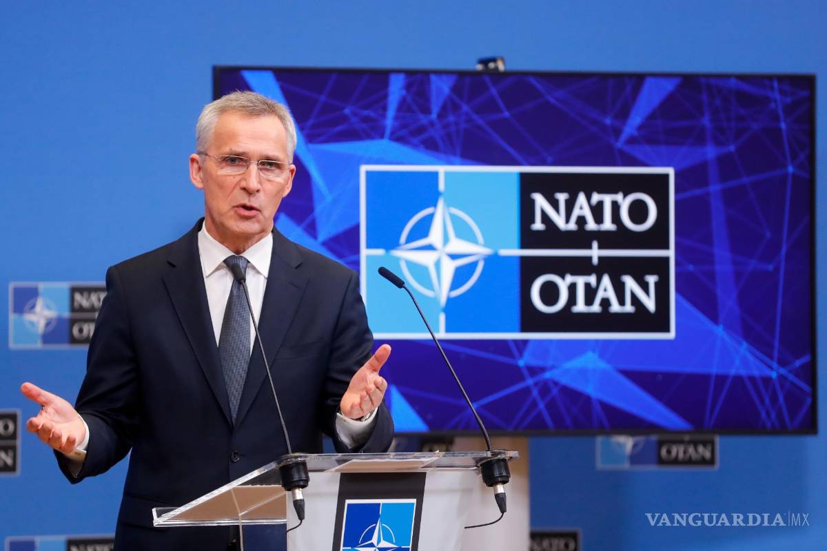 $!El secretario general de la Organización del Tratado del Atlántico Norte (OTAN), Jens Stoltenberg, da una conferencia en la sede de la OTAN en Bruselas, Bélgica.