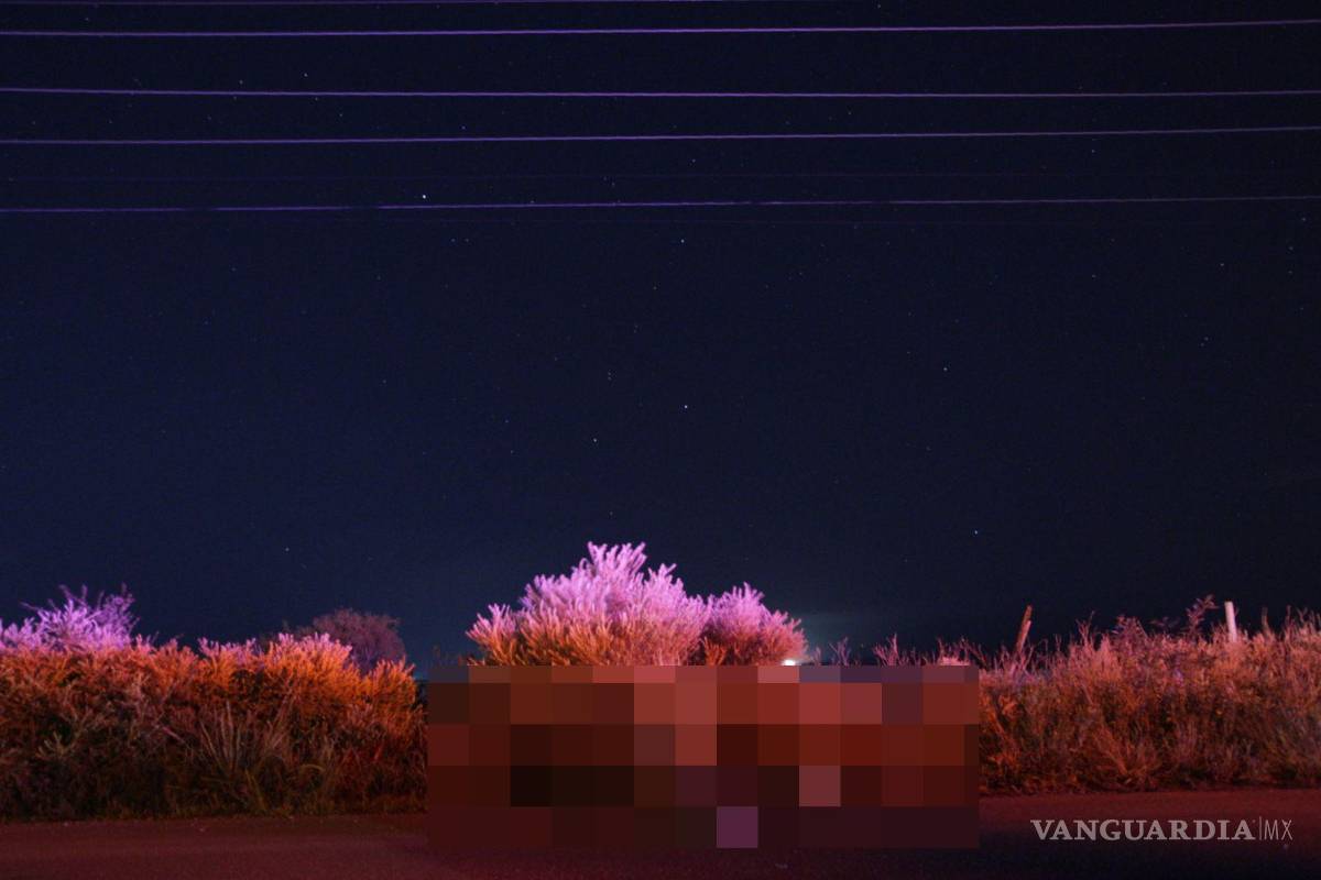 $!El denunciante detuvo su marcha y dio aviso a las autoridades.