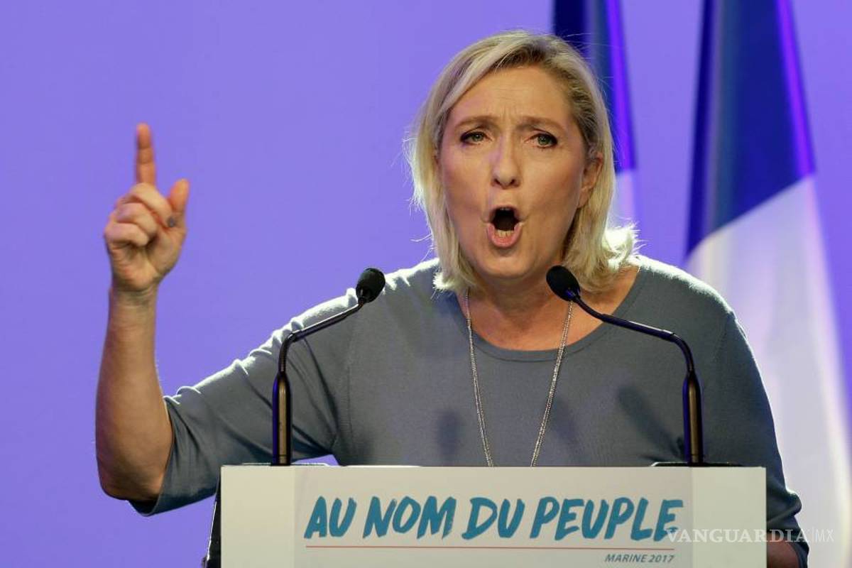 Marine Le Pen considera a Hillary Clinton "peligrosa" para Francia