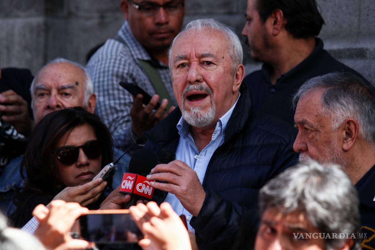 $!Periodistas protestan frente a la SCJN por condena a Sergio Aguayo