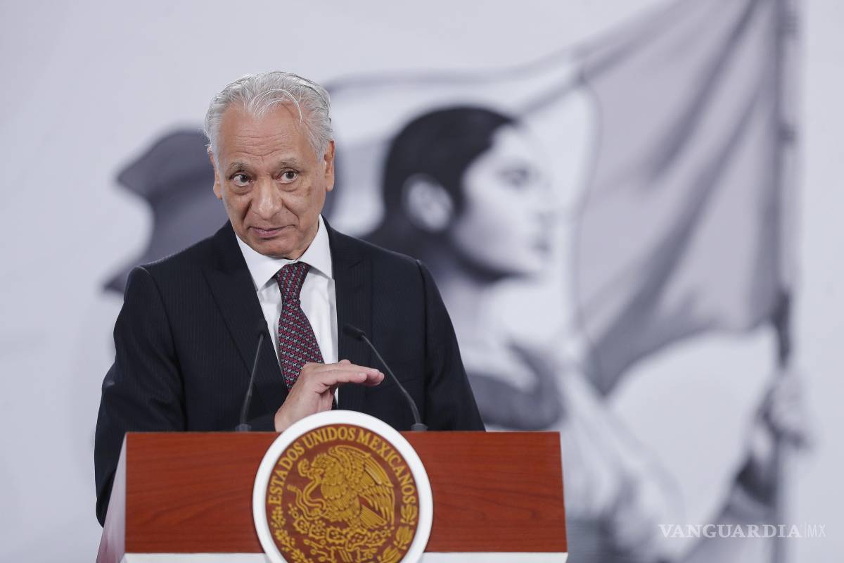 $!El director de Petróleos Mexicanos (Pemex) Víctor Rodríguez Padilla. El Gobierno de México afirmó que analizará el uso de tecnologías de extracción de gas.