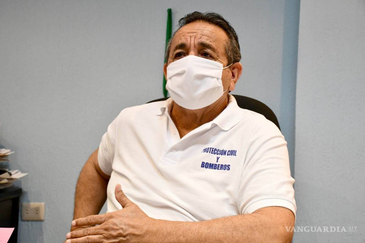 Bomberos a prueba SARS-CoV-2: director de PC en Monclova