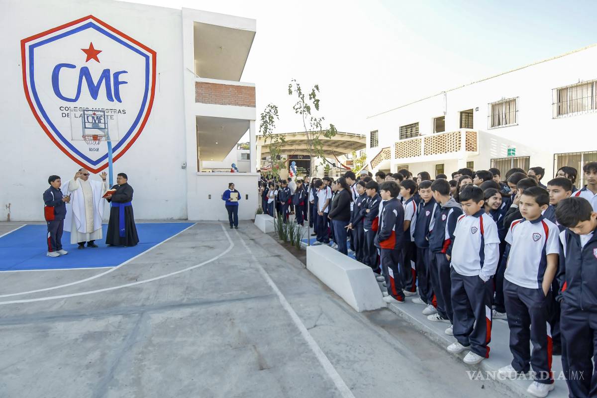 $!Bendición de áreas deportivas.