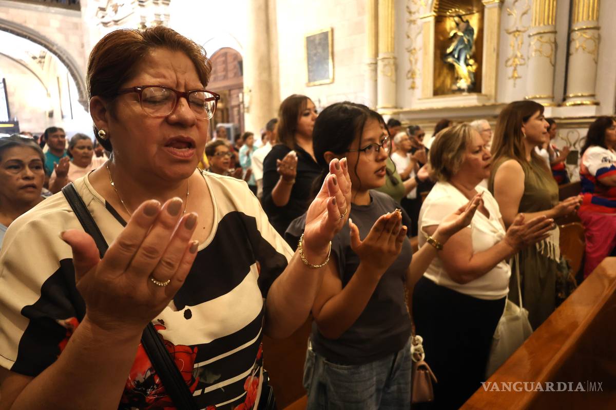 $!La Diócesis de Saltillo fue conmemorada con una celebración eucarística que reunió a sacerdotes, religiosas y fieles de distintas parroquias.