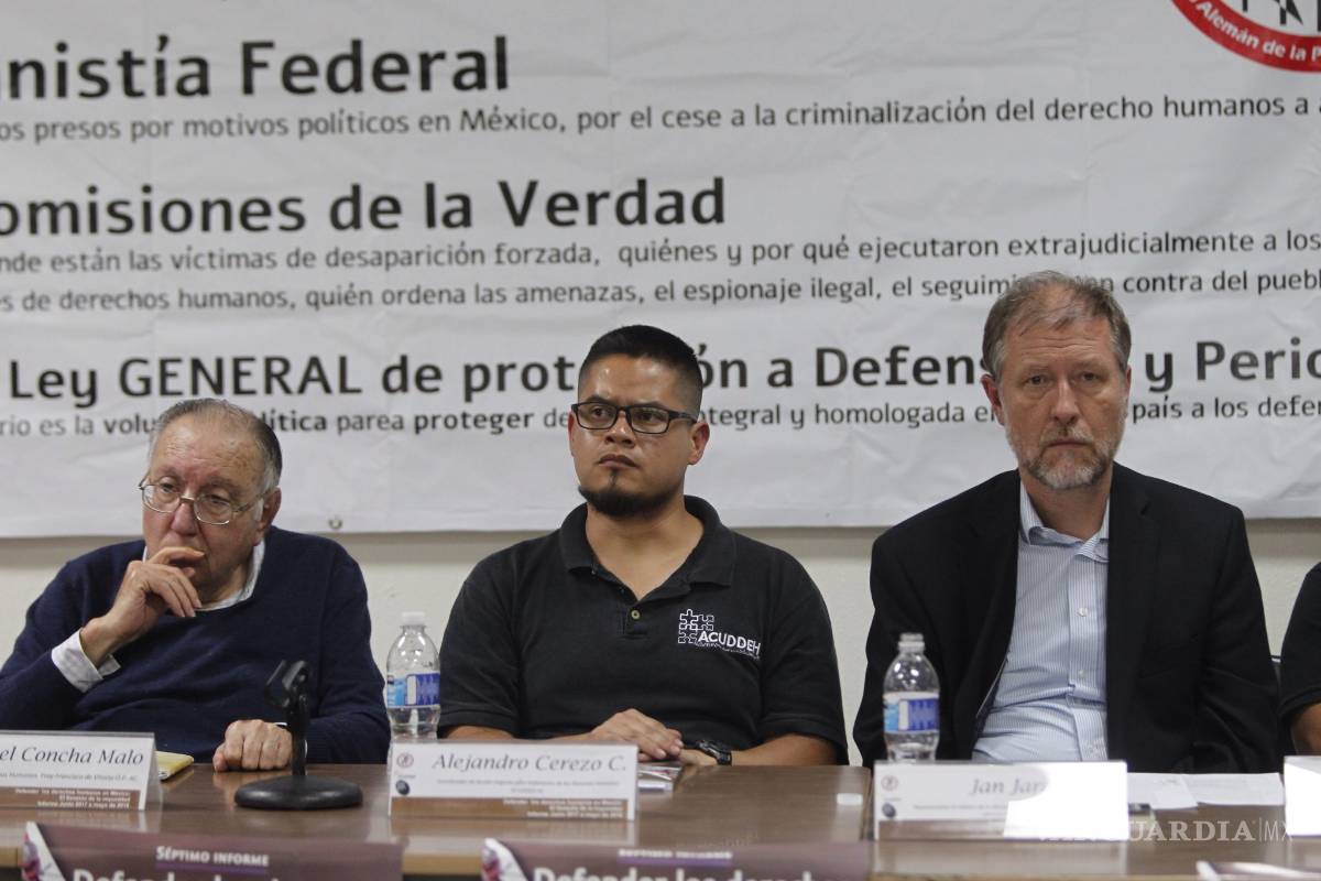 $!México entre los países más peligrosos para defensores de derechos humanos