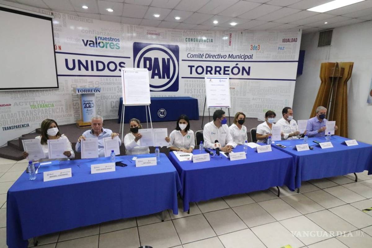 Candidatos del PAN en La Laguna firman el Pacto por la Primera Infancia