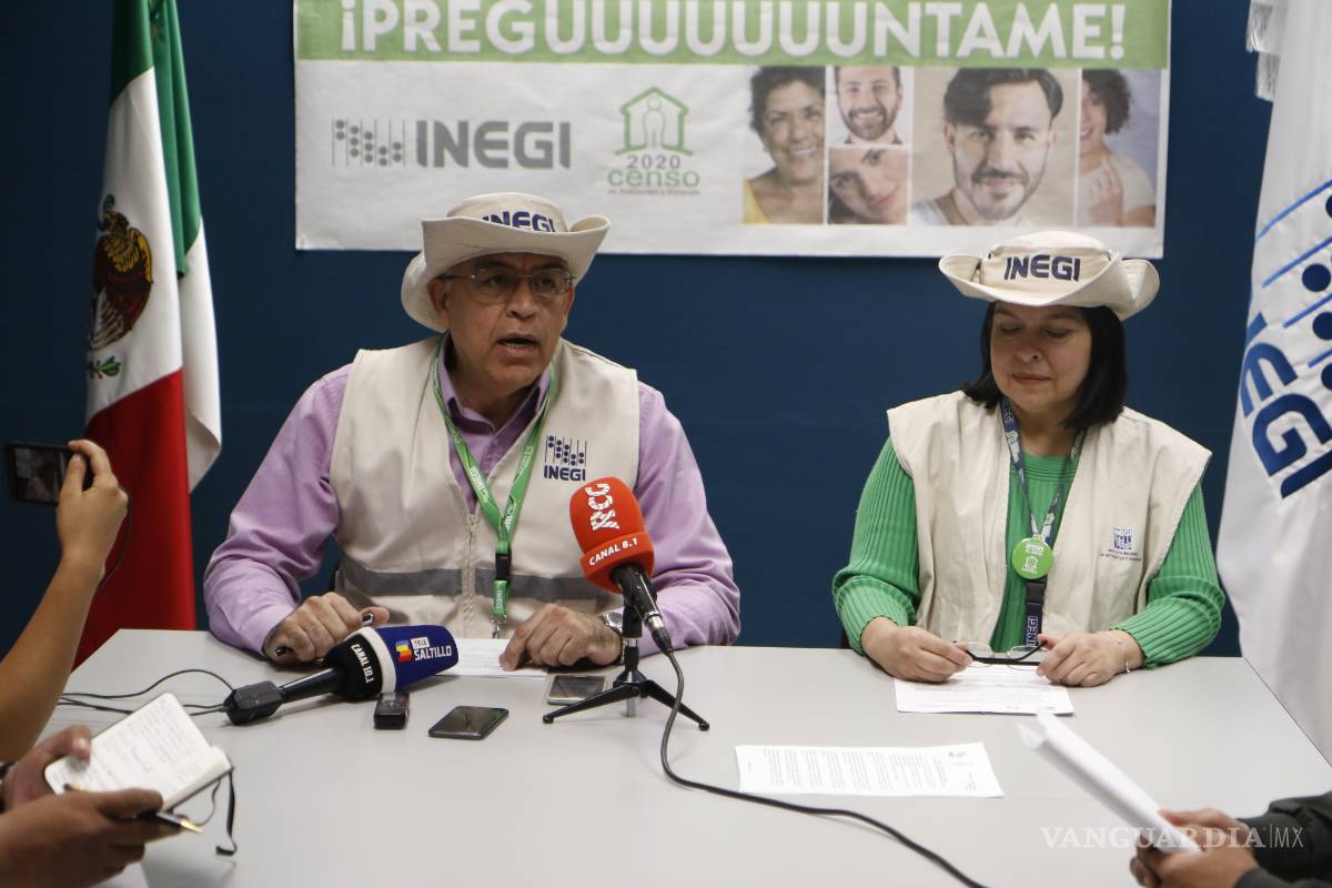 Inicia en Coahuila el censo 2020 del INEGI