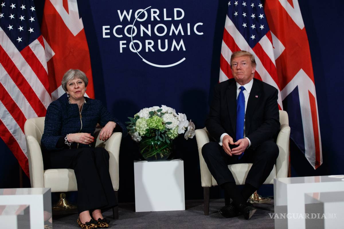 $!Llega Trump a Davos en medio de críticas al proteccionismo