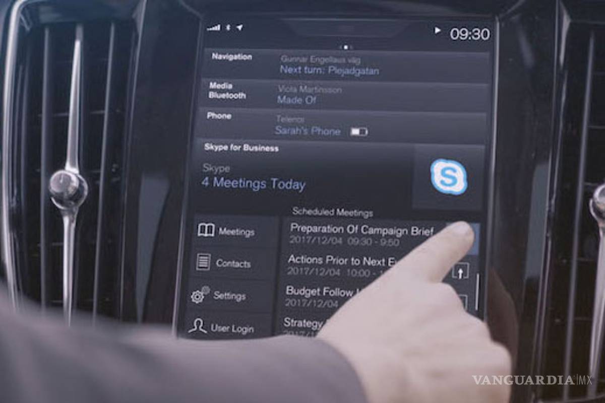 Autos Volvo tendrán Skype