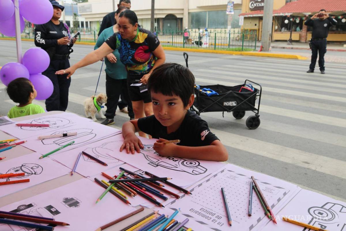 $!La Comisaría de Seguridad y Protección Ciudadana participó con actividades de proximidad social.