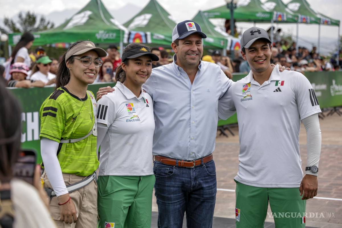 $!Las finales del World Archery México Championship 2025 se llevaron a cabo en la explanada del Parque Las Maravillas de Saltillo.