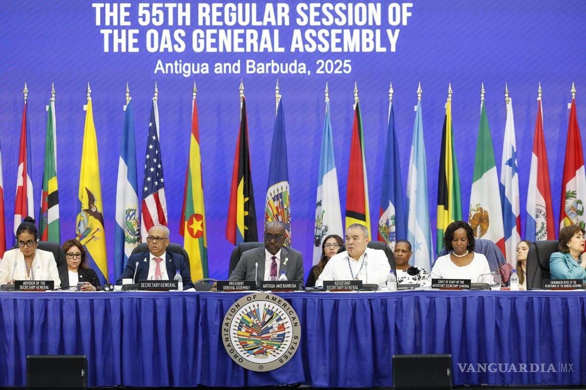 $!Se aprobó una resolución que urge a los países de la OEA respaldar a la misión multinacional de seguridad desplegada el año pasado en Haití.