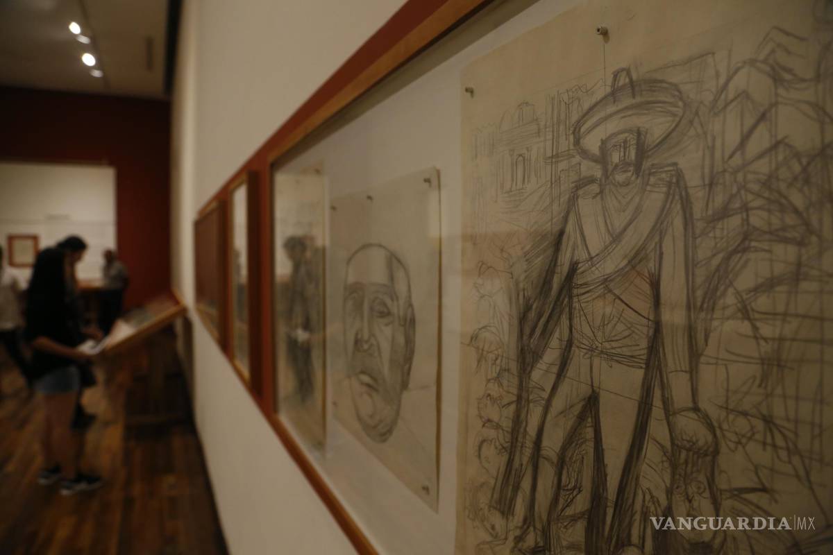 Exposición en México muestra la evolución muralística de José Clemente Orozco