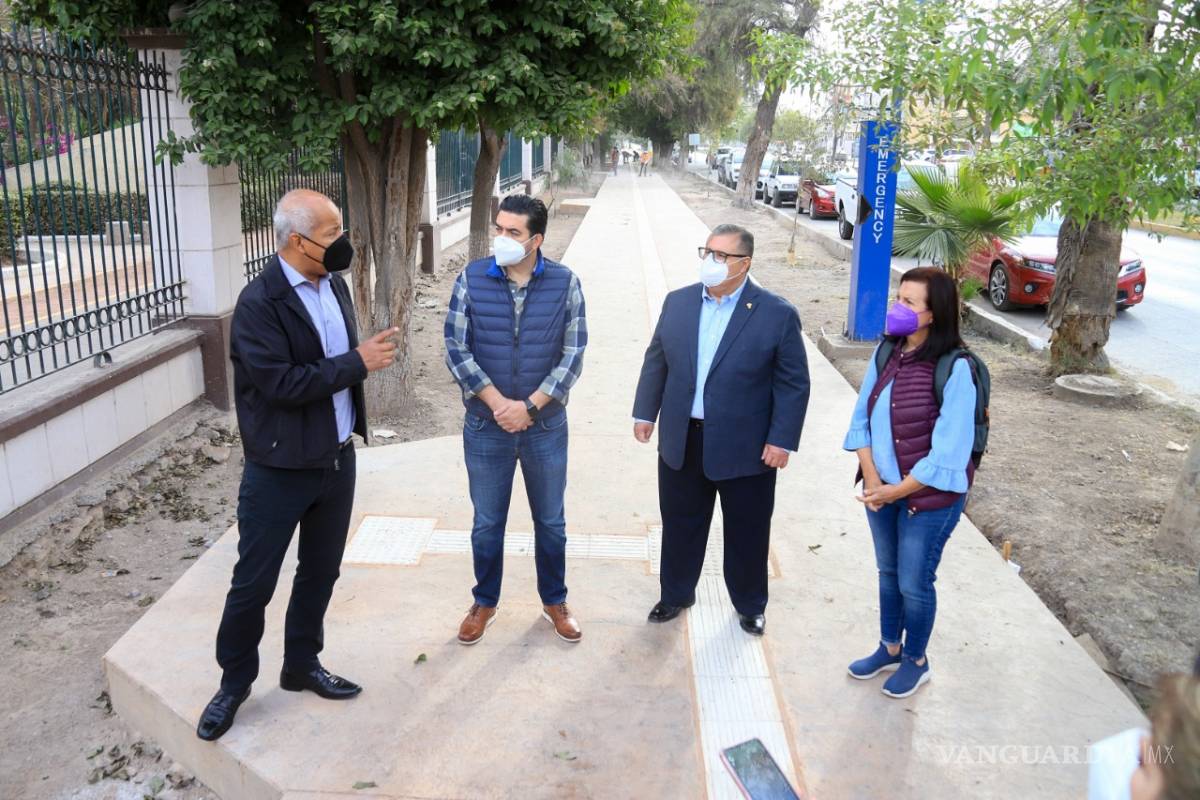 Supervisan obras en el bosque Venustiano Carranza de Torreón