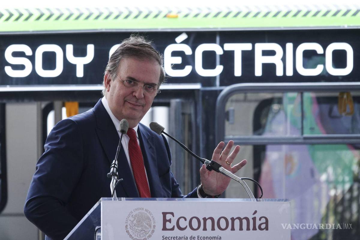 $!Marcelo Ebrard secretario de Economía, durante su participación de la presentación del Taruk.