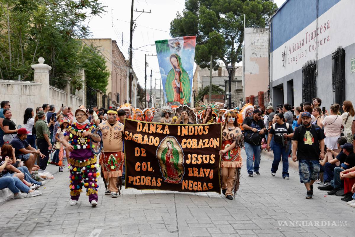 $!La Matlachinada vuelve a revestir de tradición y devoción a Saltillo