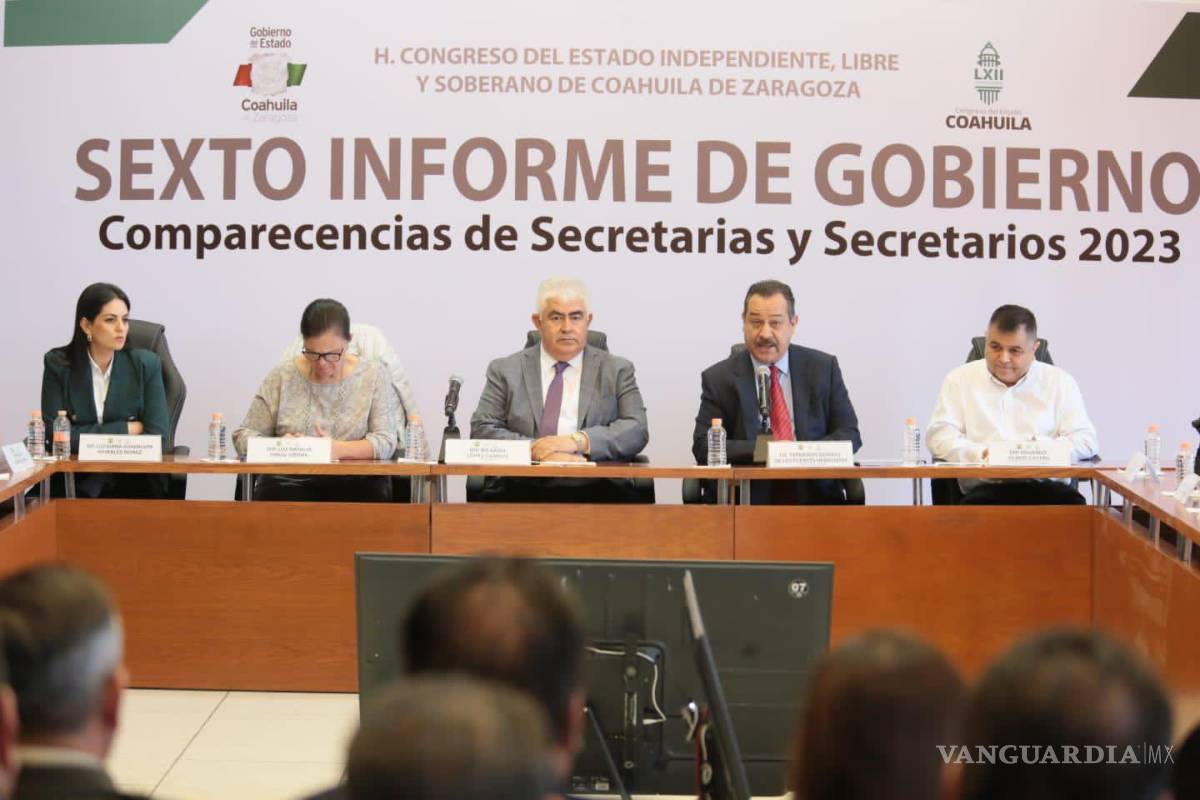 $!El Secretario de Gobierno señaló que esta administración sentó precedentes y bases para que Coahuila siga siend oun Estado ejemplarmente próspero, seguro, ordenado, tranquilo y pacífico.