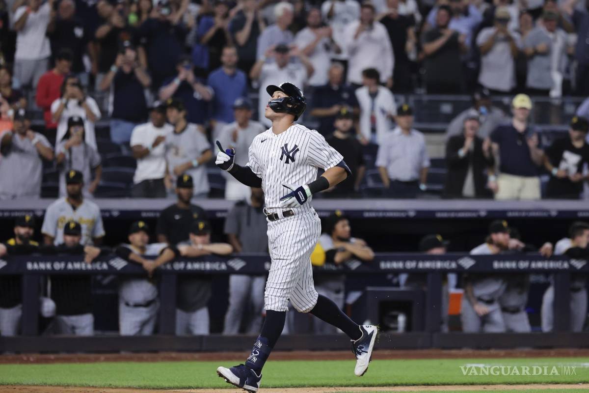 Aaron Judge llega a los 60 jonrones y va tras marca histórica de Sosa, McGwire y Bonds