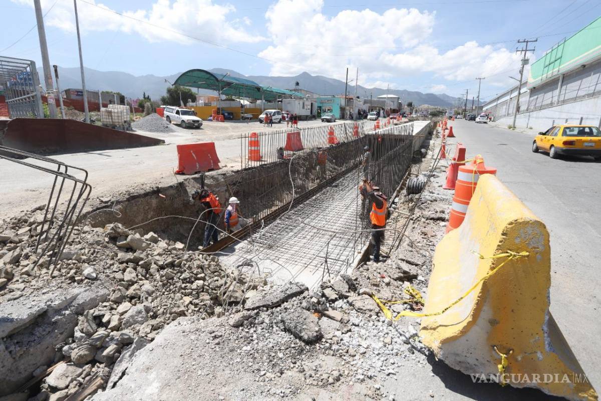 Eliminará riesgos el sistema pluvial ‘Otilio González’ de Saltillo