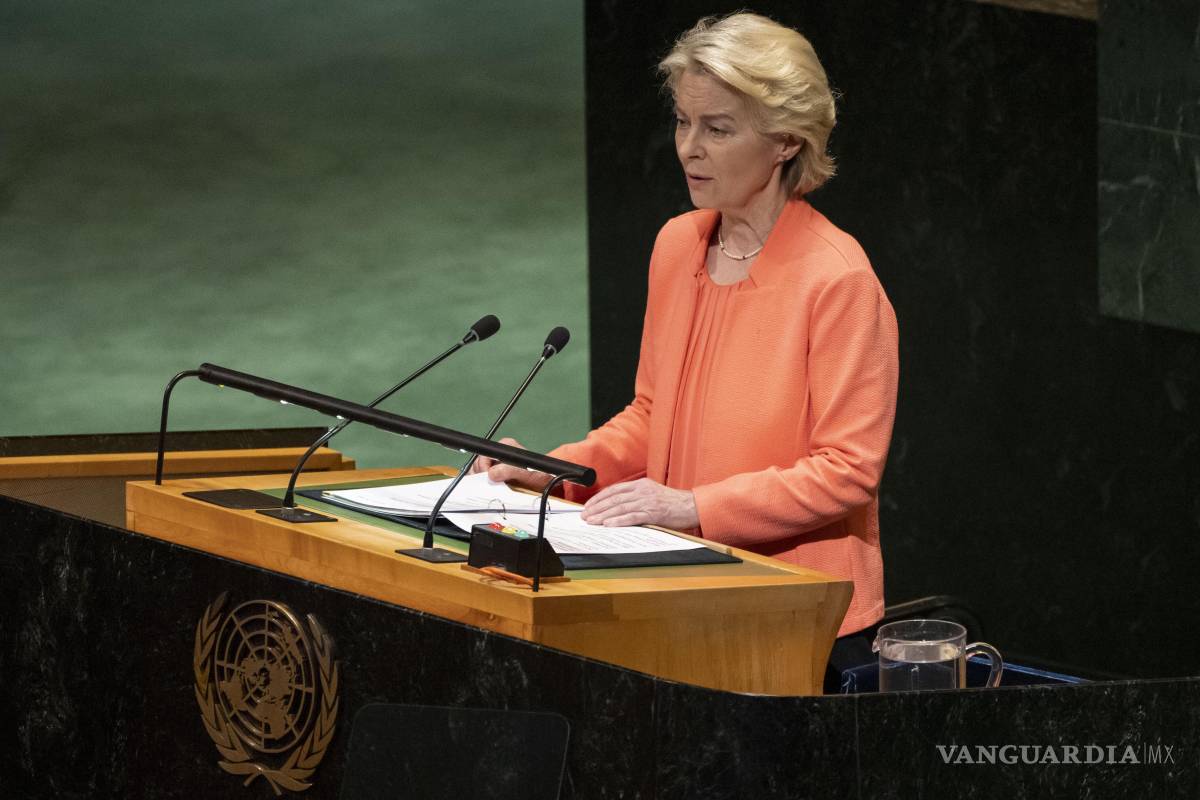 $!Ursula von der Leyen, dijo que ha habido “un cambio más sistemático en los últimos meses que es simplemente inaceptable” en el conflicto.
