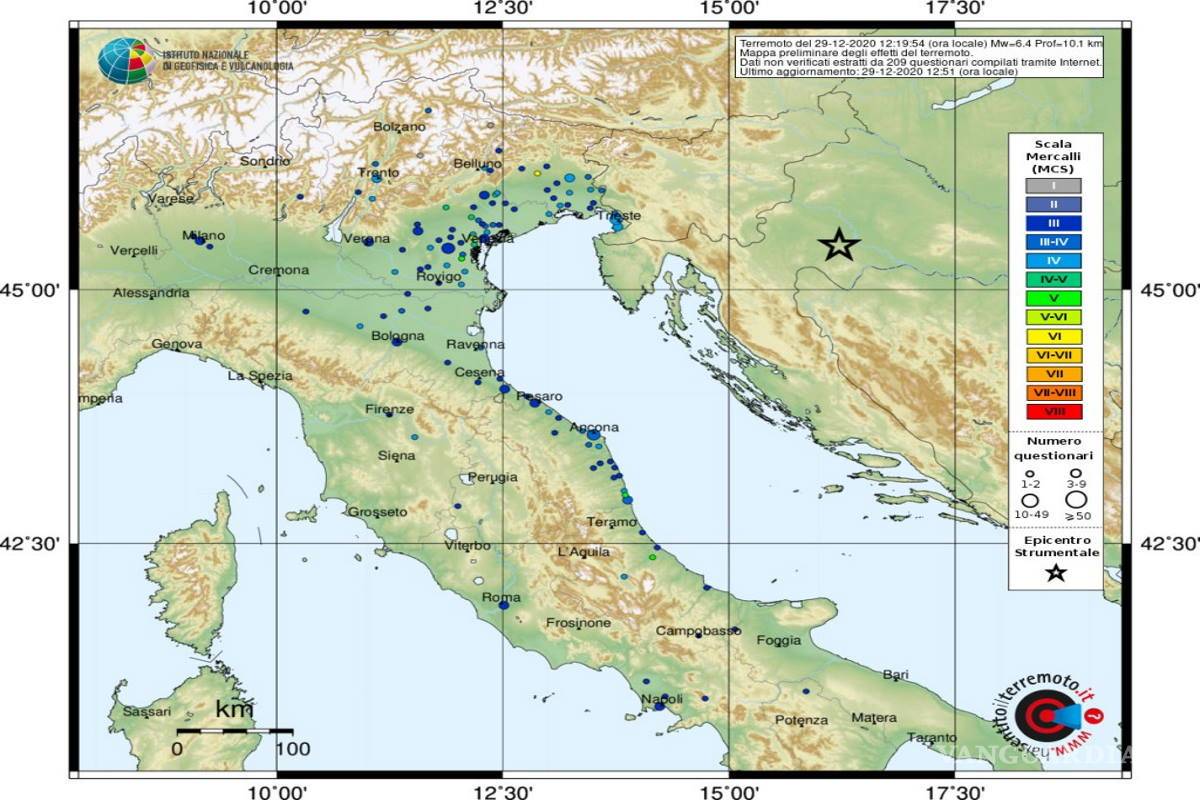 Fuerte terremoto en Croacia: todo el distrito de Zagreb arrasado