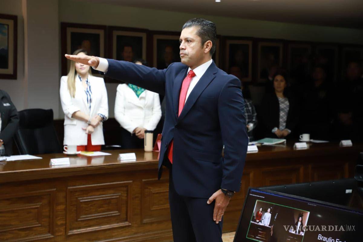 $!Por decisión unánime, el Cabildo de Saltillo nombró a Miguel Ángel Garza Félix como Comisionado de Seguridad.