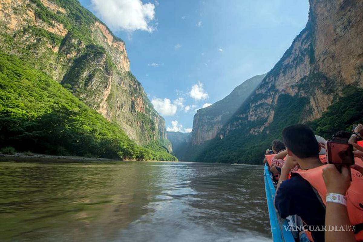 Abren Cañón del Sumidero a turistas después de derrumbe