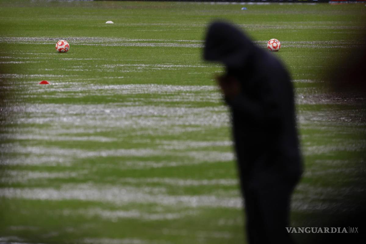 Estadio Akron exhibe su ‘nivel mundial’; tras diluvio, el sistema de drenaje hace su labor
