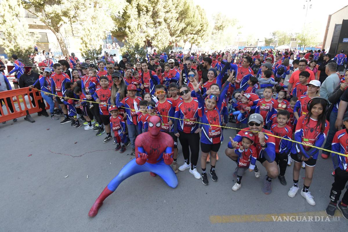 $!La carrera infantil fue uno de los momentos más destacados del evento.