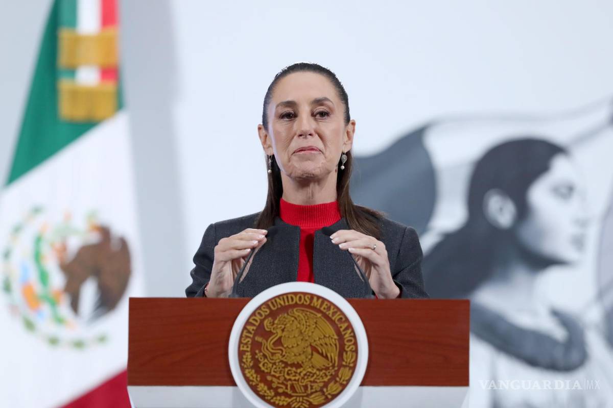 $!La presidenta de México Claudia Sheinbaum. México rechazó los nuevos aranceles y expresó que la medida se da en medio de las negociaciones bilaterales.
