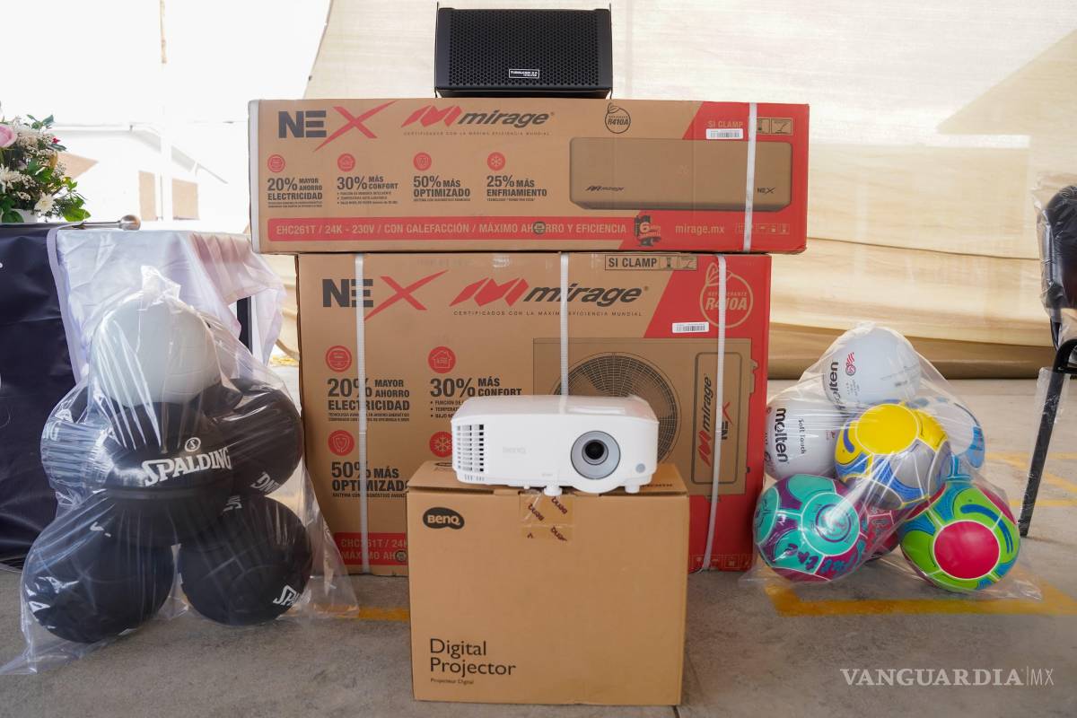 $!Aulas nuevas, proyectores, ventiladores y equipos de climatización son parte de los beneficios entregados a escuelas públicas mediante “En tu escuela tú eliges”.