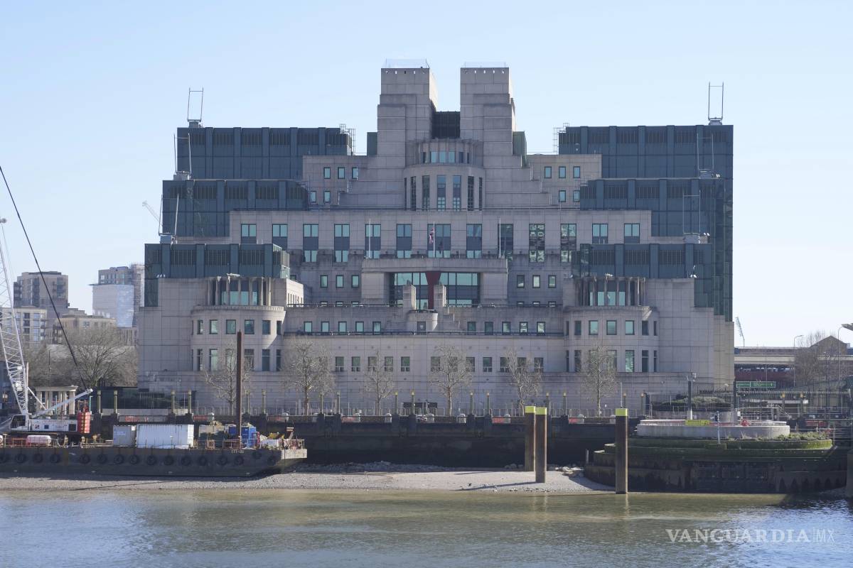 $!Vista general de la sede del Servicio Secreto de Inteligencia, MI6, en Londres, el martes 18 de marzo de 2025.