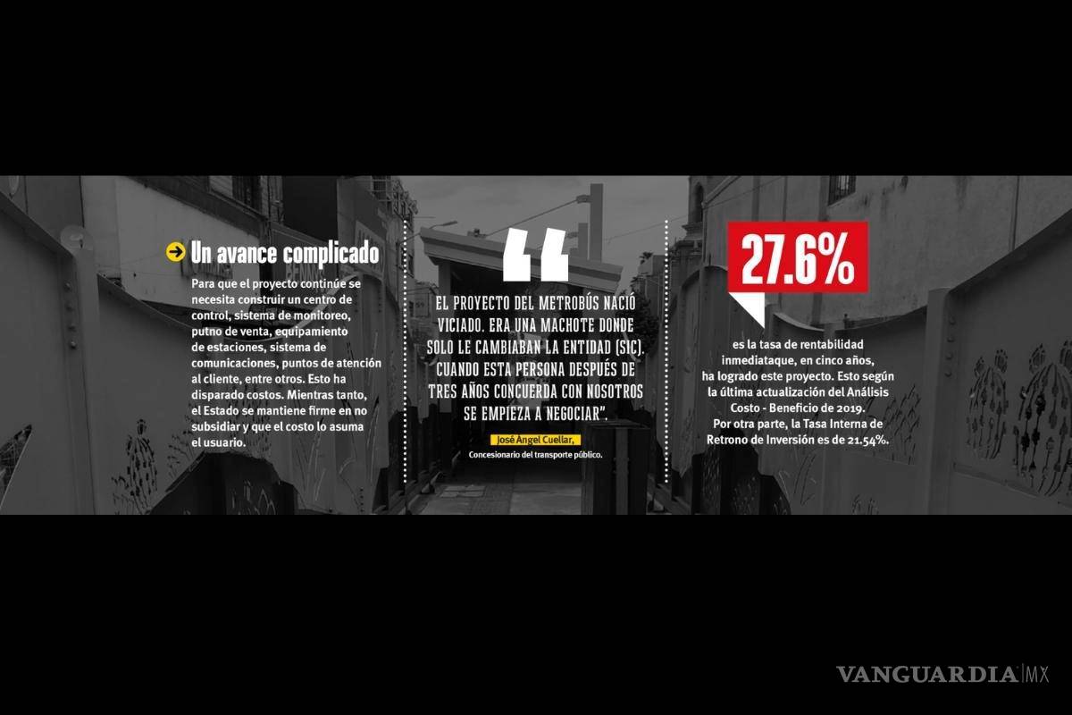 $!Urgente replantear metrobús de La Laguna