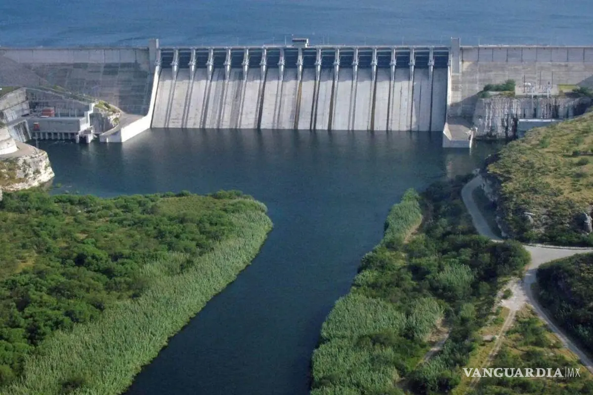 Coahuila: cuenca del Río Bravo en rojo por bajos niveles en presa La Amistad y Falcón