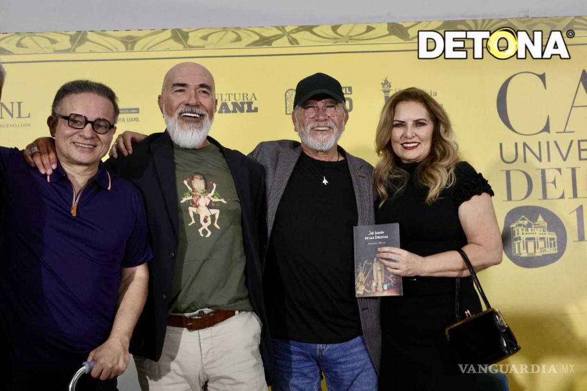 $!Presentación del libro “Mi Jardín de las Delicias” de Andrés Meza.