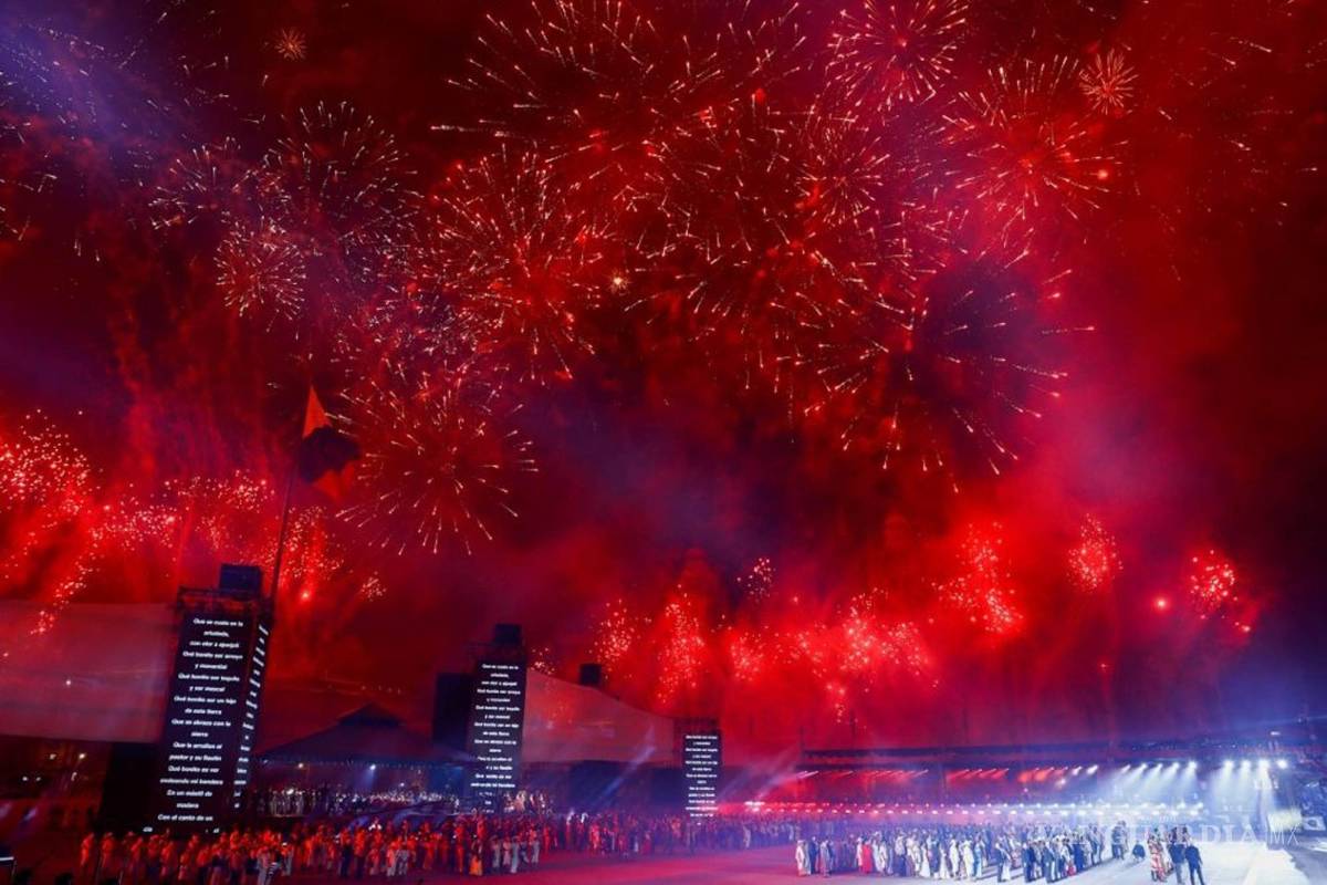 $!Aspectos de la conmemoración del Bicentenario de la consumación de la Independencia de México en el Zócalo de la Ciudad de México. Lunes 27 de septiembre de 2021. Agencia EL UNIVERSAL/Diego Simón Sánchez/RDB