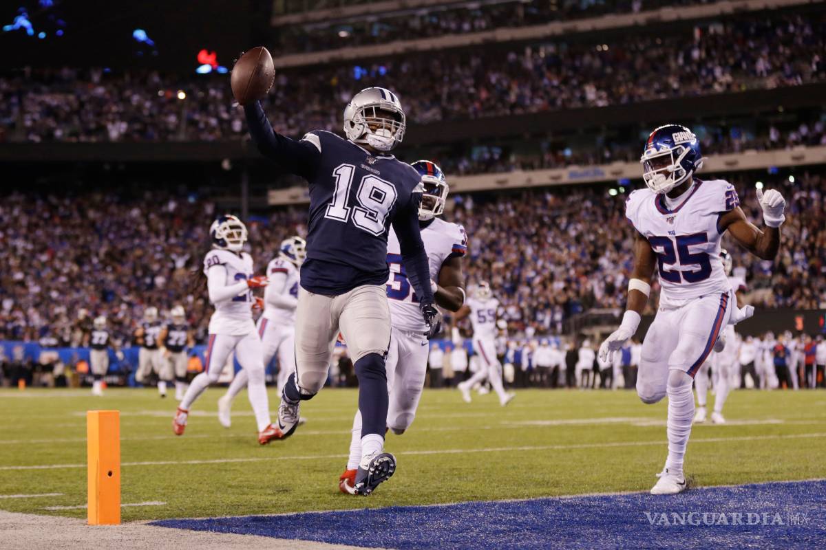 Cowboys aplasta a frágiles Giants