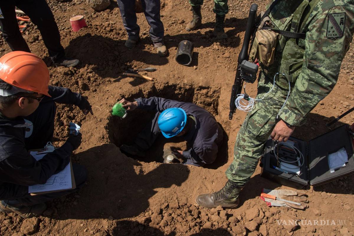 Se disparan decomisos y tomas de huachicol según cifras de la Sedena