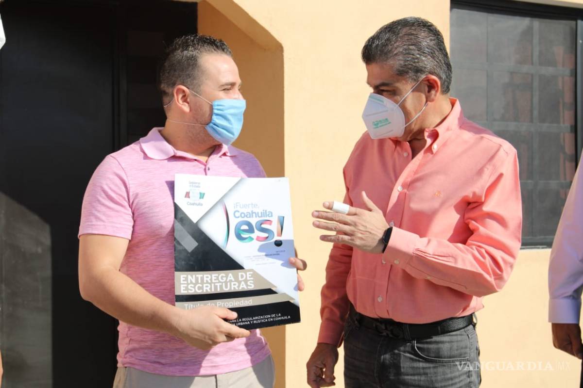 Buscarán entregar 3 mil escrituras en Coahuila en 2021