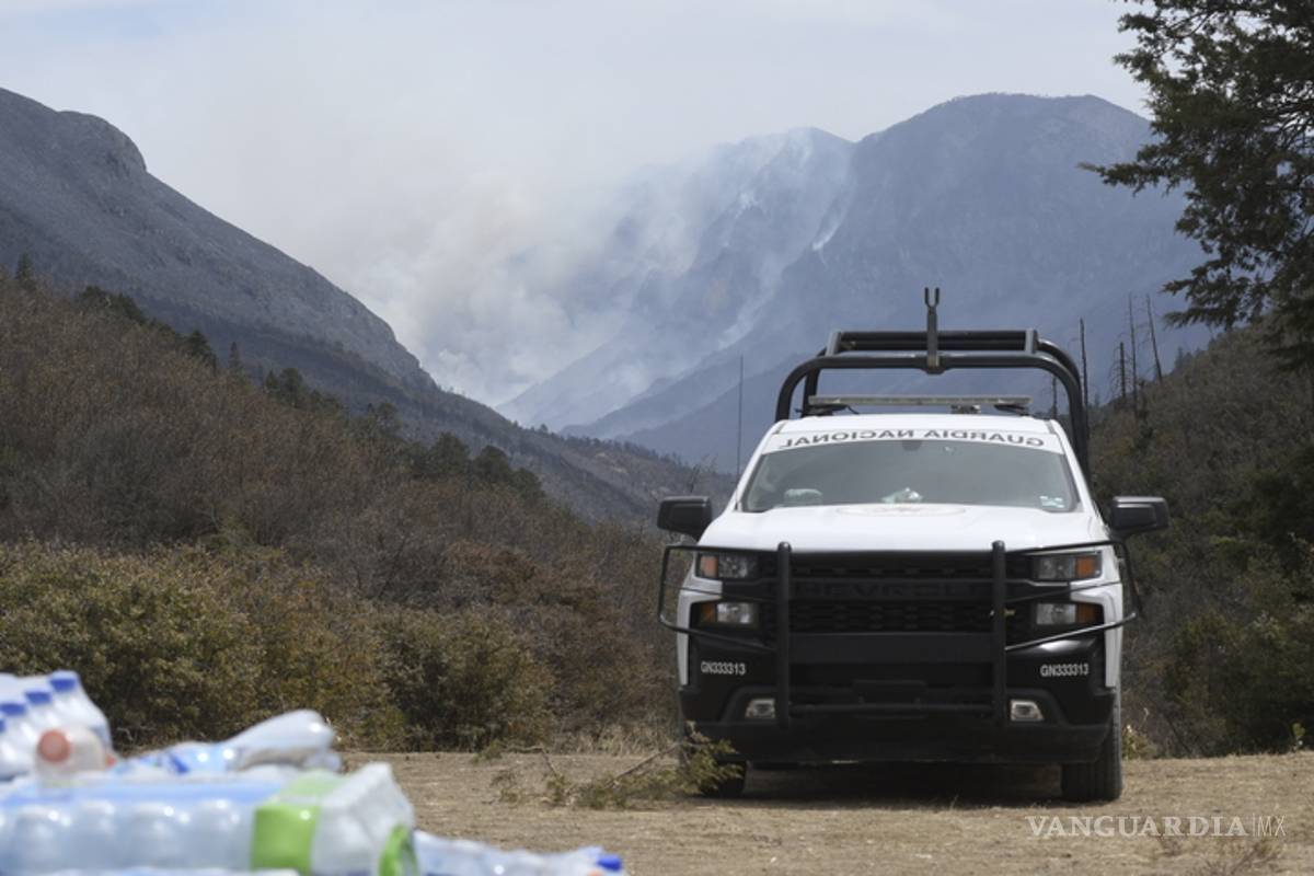 De Nuevo León, los culpables del incendio forestal en la sierra de Arteaga