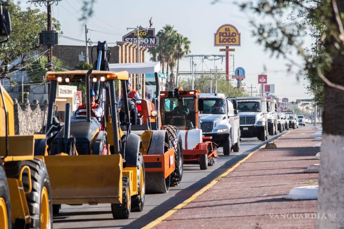 Adquiere municipio de Monclova maquinaria con 15 mdp
