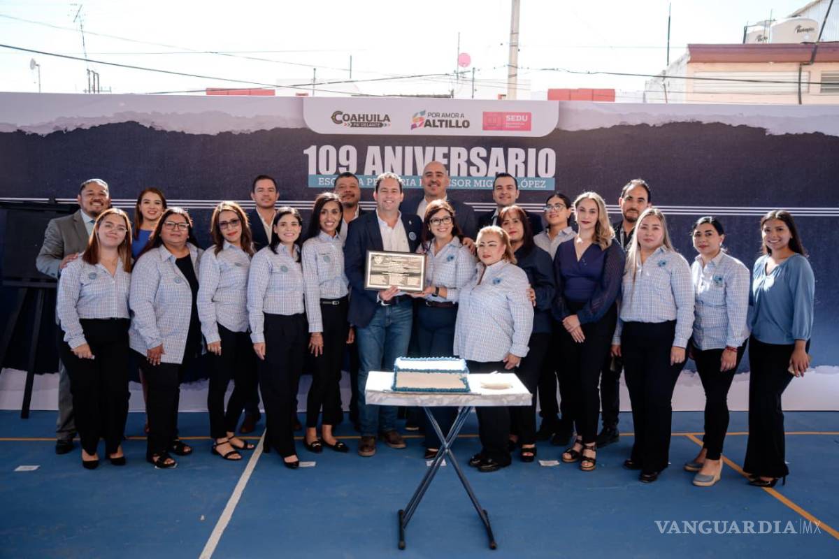$!La rehabilitación fue realizada como parte de un compromiso con la comunidad escolar del plantel, que celebró su 109 aniversario.