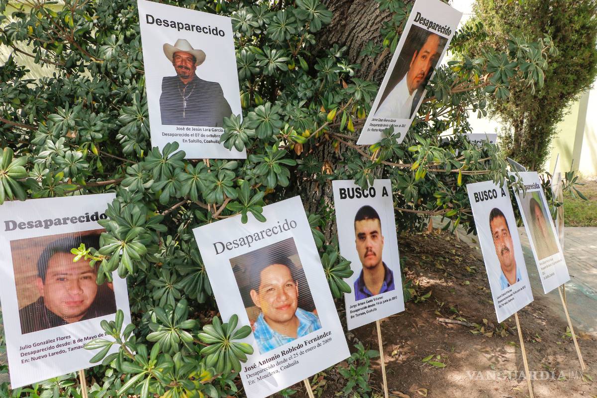 Sin localizar el 52% de los desaparecidos entre 2018 y 2019 en Coahuila