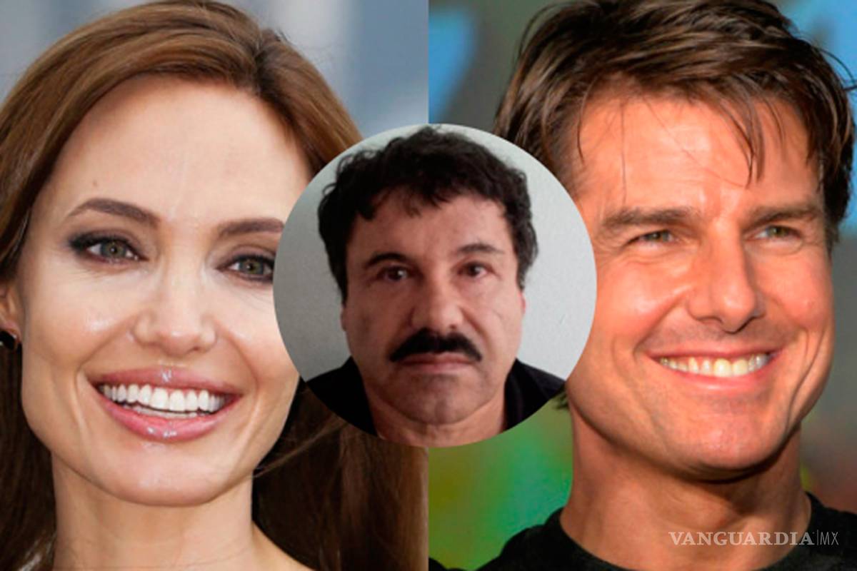“El Chapo” quería a Tom Cruise y a Angelina Jolie para su película, para que lo representaran a él y a Emma Coronel