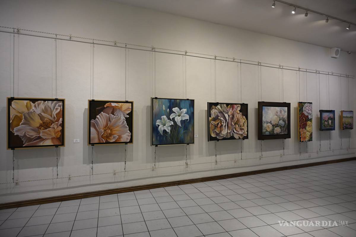 $!La vida y el color hechos arte: APLAVIC presenta su exposición de pintura ‘Floral’