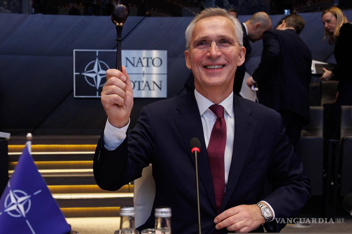 $!El Secretario General de la OTAN, Jens Stoltenberg, preside el Consejo de la OTAN en Ucrania en Bruselas, Bélgica.