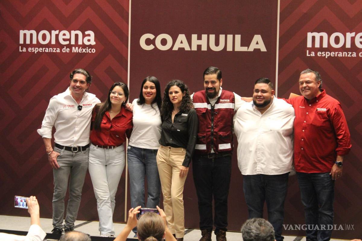 $!Llama Luisa María Alcalde a formar comités seccionales de Morena en todo Coahuila