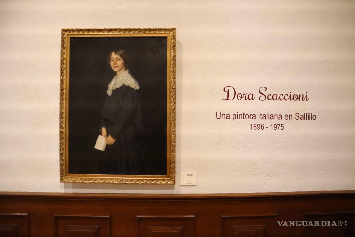 Dora Scaccioni, la pintora italiana más saltillense