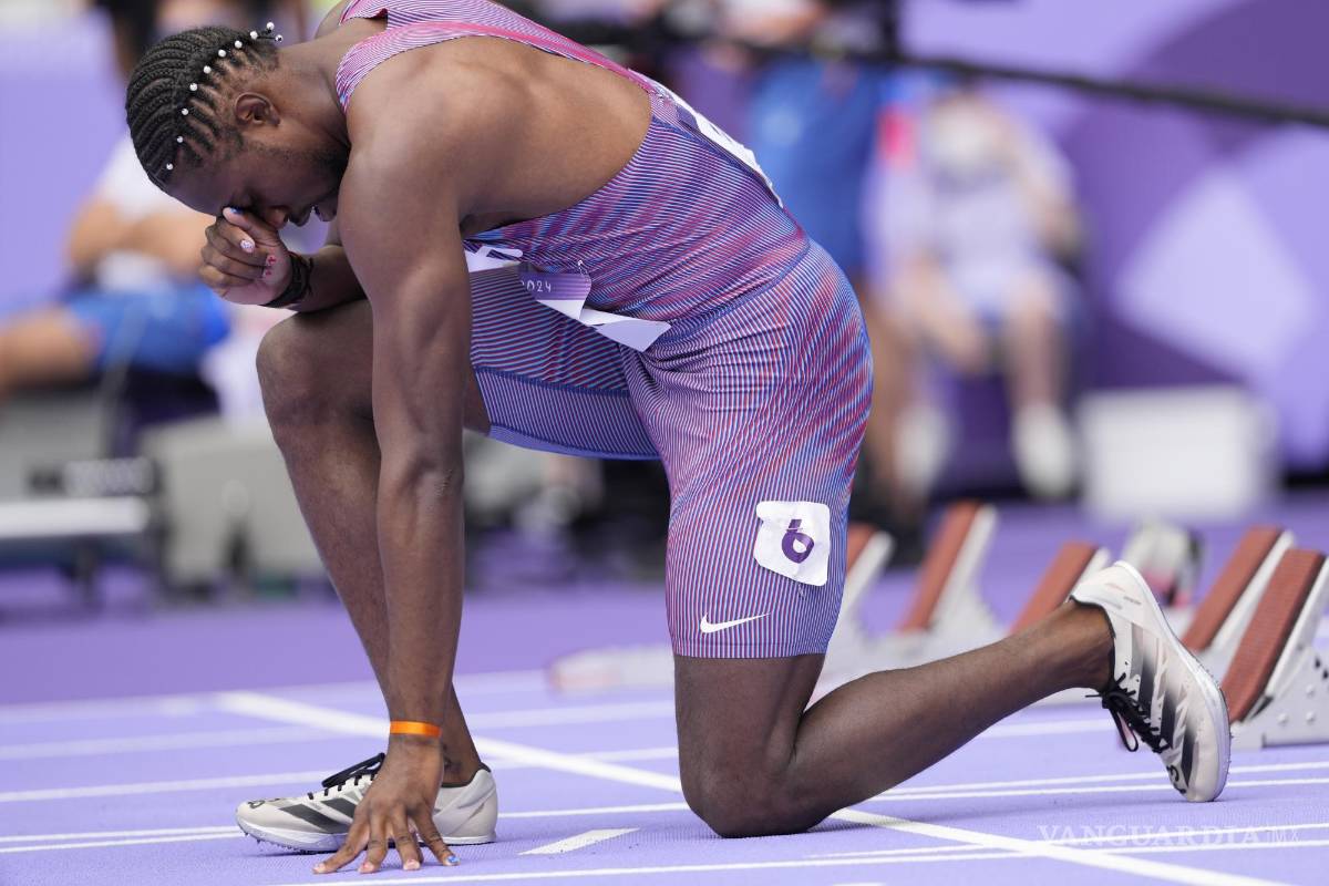 Noah Lyles clasifica a Semifinales de atletismo, ¡pero lo sufrió!